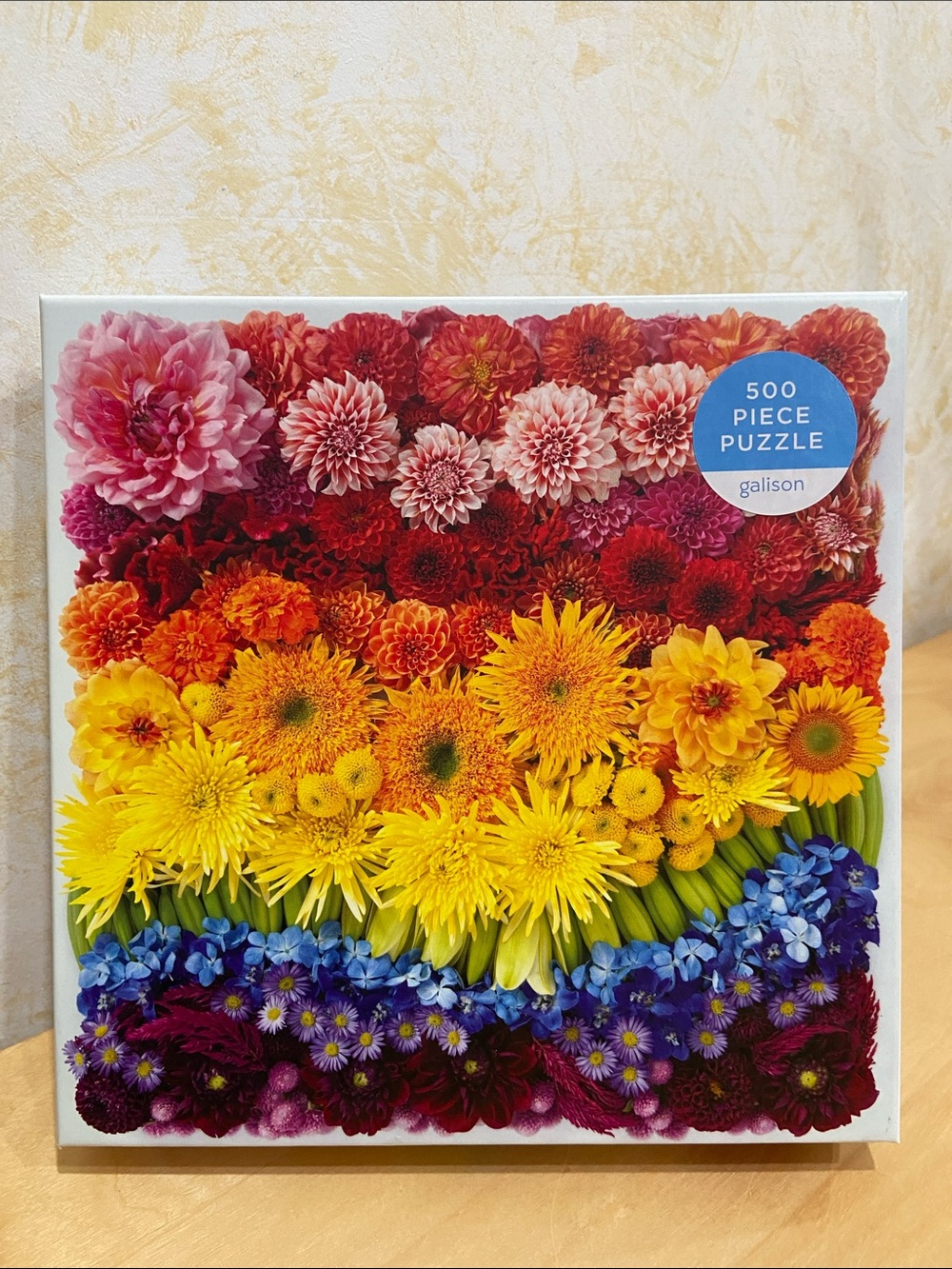 Galison Flowers - 500 Piece Puzzle